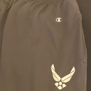 Men’s Dryfit Air Force running pants by champion